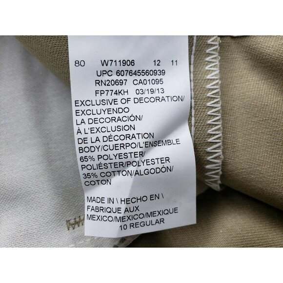 Dickies Original Fit Women’s 774® Work/Casual Pants – Size 10 Regular Khaki - Picture 8 of 12